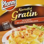 Pfanni Kartoffel Gratin für die schnelle Zubereitung mit Käse und Béchamelsauce 100% deutsche Kartoffeln, 1 x 400 g