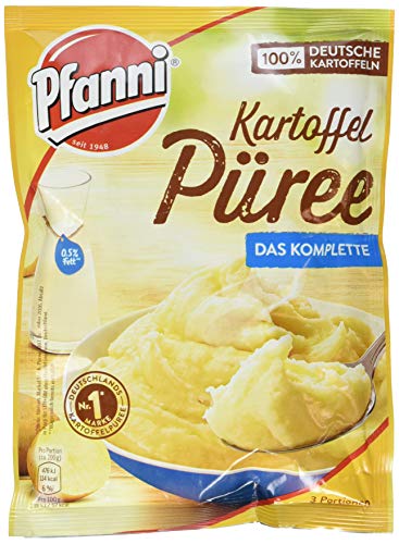 Pfanni Kartoffelpüree Das Komplette mit entrahmter Milch, 3 Portionen, 94.5 g (1er Pack)  